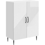  Kreveta Bijela visokog sjaja 66 x 34,5 x 89,5 cm | shoptok.hr