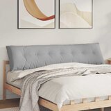  Jastuk za leđa Oblačnosiva 200 x 19 x 50 cm tkanina | shoptok.hr