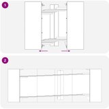  Blagovaonski stol 240 x 85 x 75 cm Konstruirano drvo Staro drvo | shoptok.hr