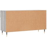  Klupa za cipele siva boja hrasta 102x35x55 cm konstruirano drvo | shoptok.hr