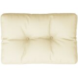  Jastuk za palete krem 60 x 40 x 12 cm od tkanine | shoptok.hr