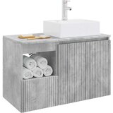  Set namještaja za kupaonicu 2 kom. Betonska siva 49,5 x 41 x 79,5 cm | Shoptok.si