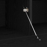 TV Kabinets 2 kom s LED Rasvjetom Crni Hrast Konstruirano Drvo Stalak s LED Rasvjetom - Crni Hrast - 75x35x40 cm - Napravlje | shoptok.hr
