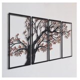  Autumn vibes set of 4- APT740 m black decorative metal wall accessory | Eponuda.com