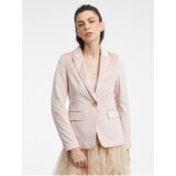 Orsay Light Pink Women's Velvet Jacket - Women's Cene