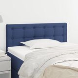  Uzglavlje plavo 90x5x78/88 cm od tkanine | shoptok.hr