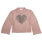 Trendyol Pink Plush Detailed Girl Knitwear Sweater