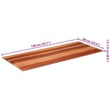 Stolna ploča od masivnog drva bagrema 15 - 16 mm 60 x 140 cm | Eponuda.com