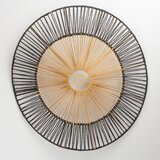  Brilagi - LED plafonski luster CERIA BOHO 1xE27/40W/230V prečnik 50 cm crna/smeđa | Eponuda.com