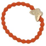 By Eloise London Enamel Gold Butterfly Classic Orange gumice za kosu | shoptok.hr