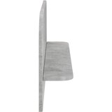  Zidna polica 2 kom. Betonska siva 80,5 x 13,5 x 37,5 cm | shoptok.hr
