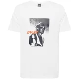Oakley Tehnička sportska majica 'SCOTT TINLEY' grafit siva / narančasta / bijela