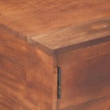  Stolić za kavu boje meda 67 x 67 x 45 cm masivno bagremovo drvo | shoptok.hr