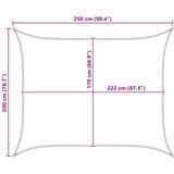  Jedro za sunce PU premazani Oxford - narančasta i smeđa 2 x 2 5 m | shoptok.hr