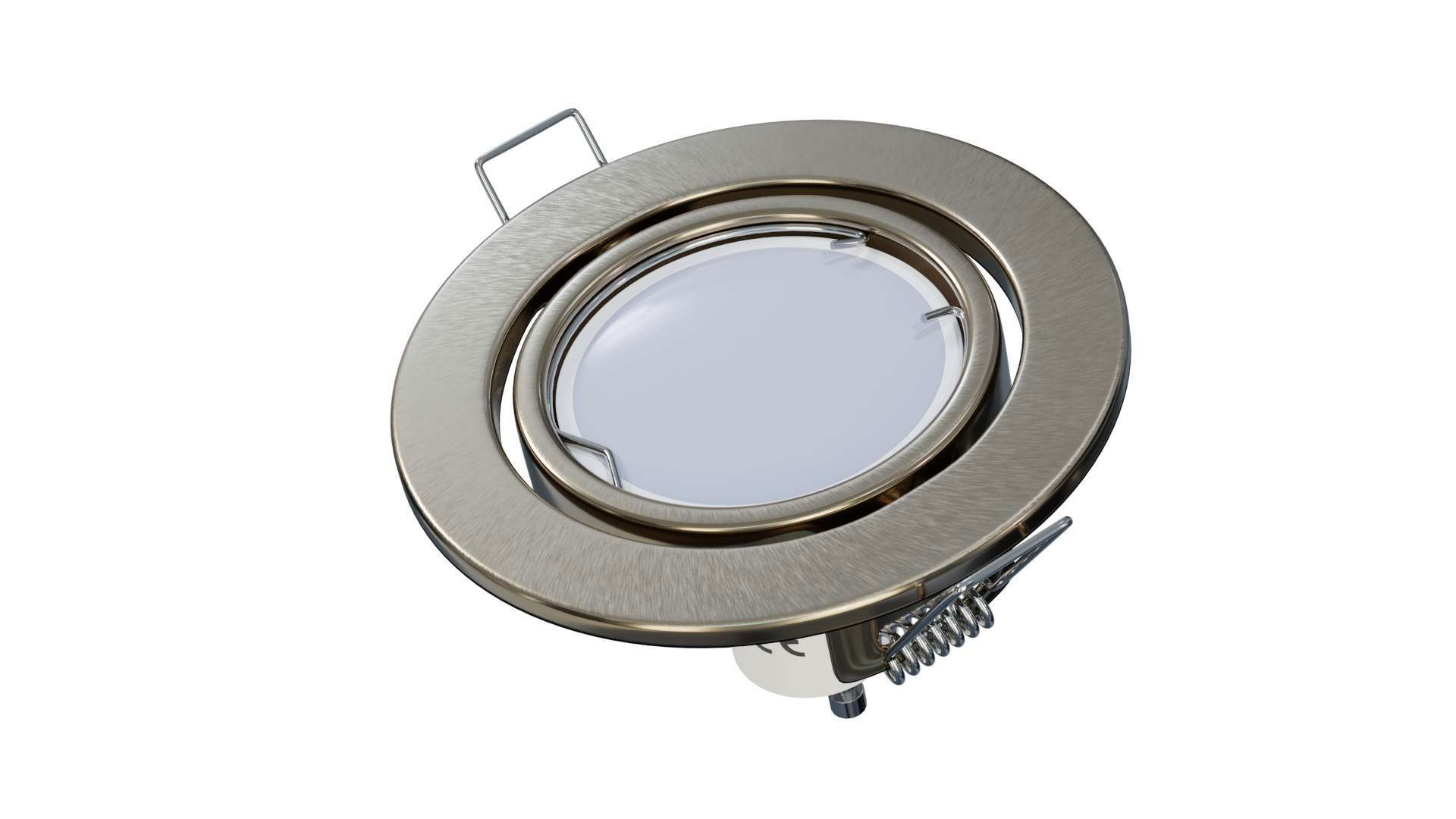 LED-LABS Stropna vgradna svetilka VEPA - satin krom | Shoptok.si