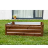 Kondela Vrtna greda, rjava, jeklena, NONKY TYP 4 | Shoptok.si