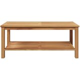  Kava Stol s pohranom Smeđa 110 x 55 x 45 cm Čvrsto teak drvo | shoptok.hr