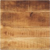 vidaXL Mizna plošča 50x50x2,5 cm kvadratna grob trden mangov les Cene