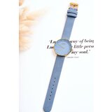 Ernest Women's Analog Suede Watch Without Nickel Blue | ePonuda.com