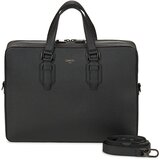 Lancel Torba za dokumente CHARLIE DE - DOUBLE ZIP Črna Cene