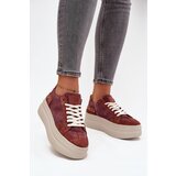 Zazoo Suede Sneakers on Chunky Platform | shoptok.hr