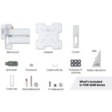 Vogels TVM 3245 W weiß TV-Wandhalterung 19-43", turn 180°, Vesa 200x200, max. 15 kg | Shoptok.si