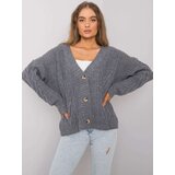 Och Bella Sweater-TW-SW-BI-22022.97-dark gray | Shoptok.si