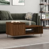  Stolić za kavu boja hrasta 100 x 50 x 45 cm konstruirano drvo | shoptok.hr