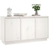  Komoda bijela 111 x 34 x 60 cm od masivne borovine | shoptok.hr