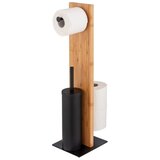 Wenko 25376100 - Set za WC LESINA 18x69 cm braon/crna | Eponuda.com