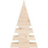  Drveno božićno drvce KOTKA 150 cm Masivna borovina Prirodno - 150 cm Prirodna (neobrađena) | shoptok.hr