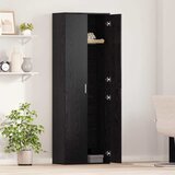  Visoka komoda Crni hrast 60 x 35 x 180 cm Konstruirano drvo | Eponuda.com
