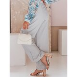 DStreet Spodnie damskie wide leg MILLIVIO szare | Shoptok.si