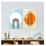 WALLXPERT dekorativna slika od kaljenog stakla (2 komada) uv 938 45 x 65 | ePonuda.com