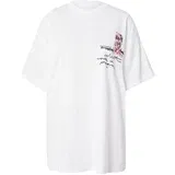 Carhartt WIP Majica 'Immerse' svetlo lila / svetlo roza / črna / bela