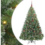 vidaXL Umjetno božićno drvce s stalakom Zelena 180 cm PE i PVC | shoptok.hr