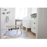 LIND DNA Sivo-bež ročno tkana otroška preproga iz eko usnja 113x140 cm Cloud XXXL Cloud – | Shoptok.si
