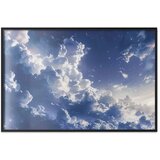 Plakat Starry Clouds and Soft Light Over a Corner of the Sky 60x40 Crni okvir | shoptok.hr
