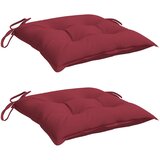  Jastuci za palete 2 kom boja vina 50 x 50 x 7 cm tkanina Oxford | shoptok.hr