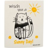 OWOSCHFETZN Spužvasta krpa "Mačka Frieda" - Sunny Day | shoptok.hr