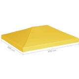  Pokrov za sjenicu 270 g/m² 4 x 3 m žuti | shoptok.hr