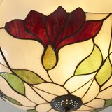 Endon 111896 - Plafonski luster Tiffany BOTANICA 3xE27/10W/230V, prečnik 45 cm | Eponuda.com