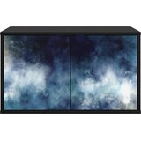  ormar za montažu na zid RAALTE 69 x 33 x 40 cm Crni hrast | shoptok.hr