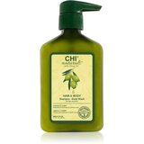 CHI Naturals with Olive Oil Hair & Body Shampoo Šampon za lase in telo 340 ml Cene