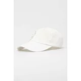 United Colors Of Benetton Otroška bombažna bejzbolska kapa bela barva