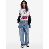 Desigual Majice s kratkimi rokavi MISURI Bela | Shoptok.si