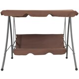 The Living Store Zunanja gugalnica s streho kavno rjava - Gugalnica Za Teraso, (21494074) | Shoptok.si