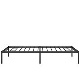 Metalni okvir za krevet crni 100 x 190 cm | shoptok.hr