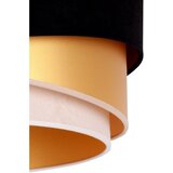  duolla - plafonski luster kobo 1xE27/15W/230V prečnik 45 cm crna/zlatna/krem | Eponuda.com