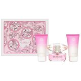 Versace bright crystal gift set ( 50 ml edt + 50 ml losion + 50 ml gel za tuširanje ) Cene